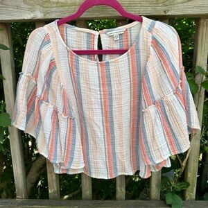 American eagle linen top